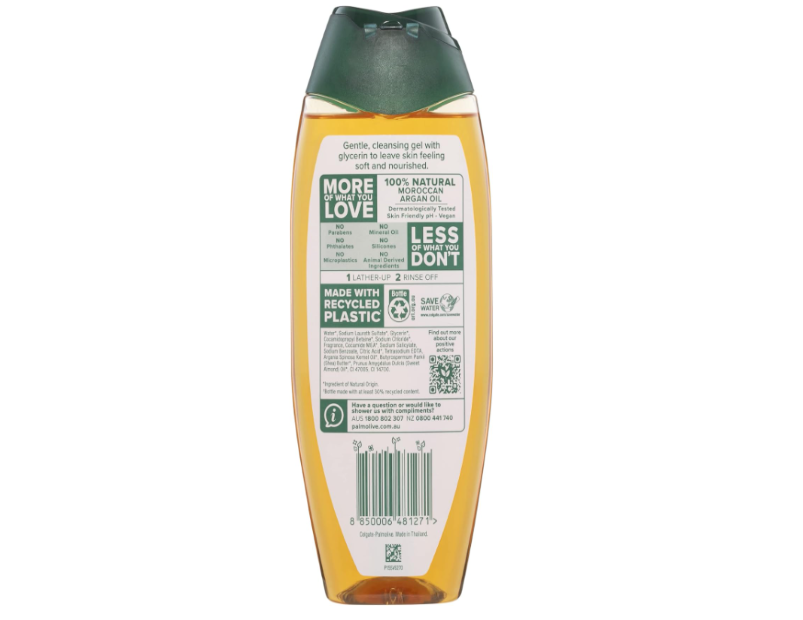 Palmolive Naturals Moroccan Argan Oil Body Wash - 500mL