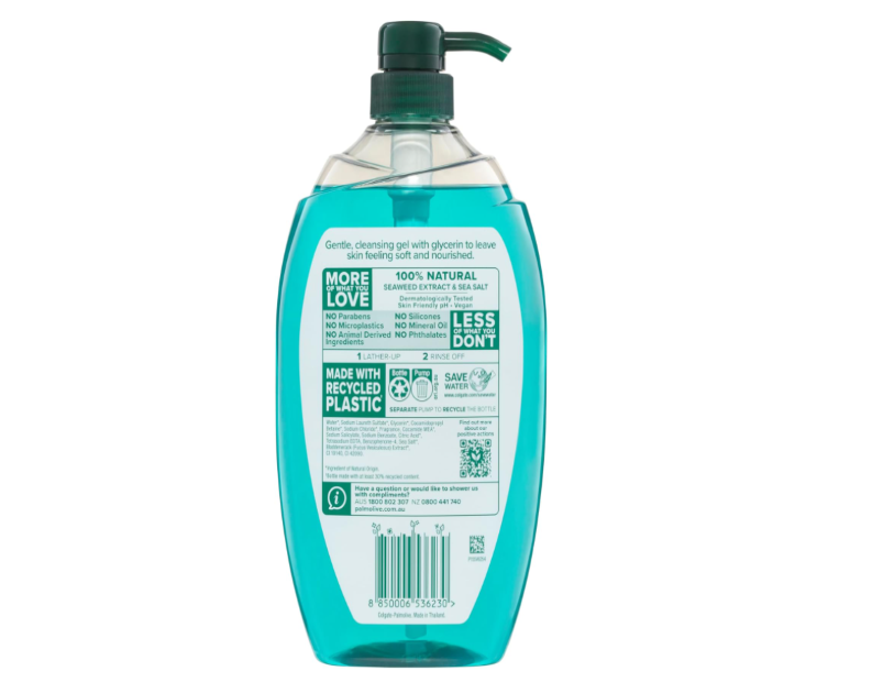 Palmolive Naturals Active with Sea Minerals Body Wash – 3L