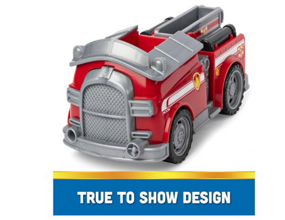 PAW Patrol, Marshall’s Firetruck, Toy Truck with Collectible Action Figure, Sustainably Minded Kids Toys for Boys & Girls Ages 3 and Up