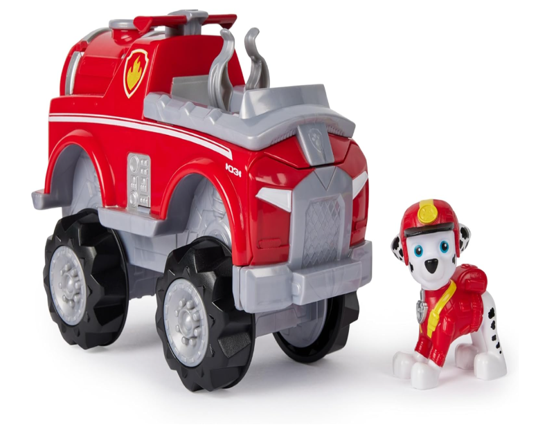 PAW Patrol Jungle Pups, Marshall Elephant Vehicle, Toy Truck with Collectible Action Figure, Kids Toys for Boys & Girls Ages 3 and Up