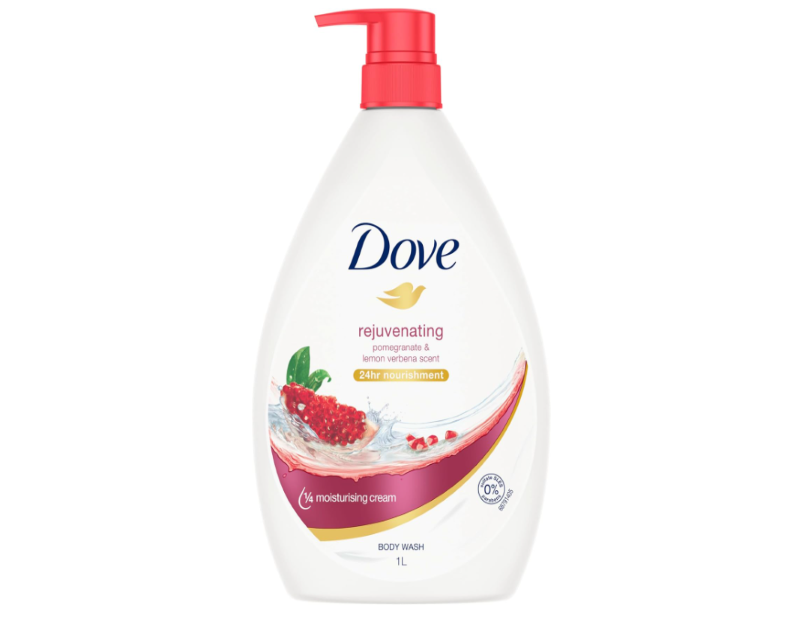 Dove Rejuvenating With Pomegranate & Lemon Verbena Scent Body Wash - 1L