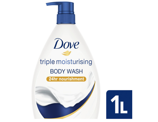 Dove Triple Moisturising Body Wash - 1L