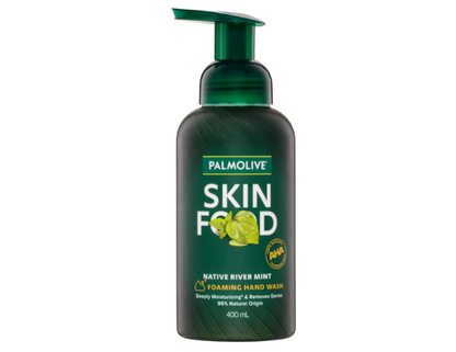 Palmolive Skin Food Foaming Hand Wash Soap - Native River Mint - 400mL