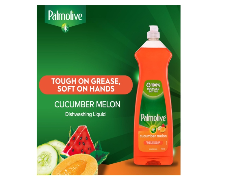 Palmolive Dish Regular Dishwashing Liquid - Cucumber Melon - 750mL