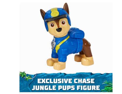 PAW Patrol Jungle Pups, Chase Tiger Vehicle, Toy Truck with Collectible Action Figure, Kids Toys for Boys & Girls Ages 3 and Up