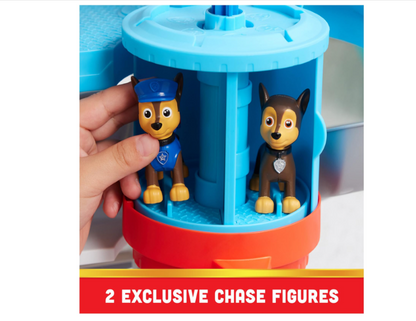 PAW Patrol Lookout Tower Playset with Toy Car Launcher, Chase Action Figures, and Police Cruiser – Perfect for Kids Ages 3 and Up