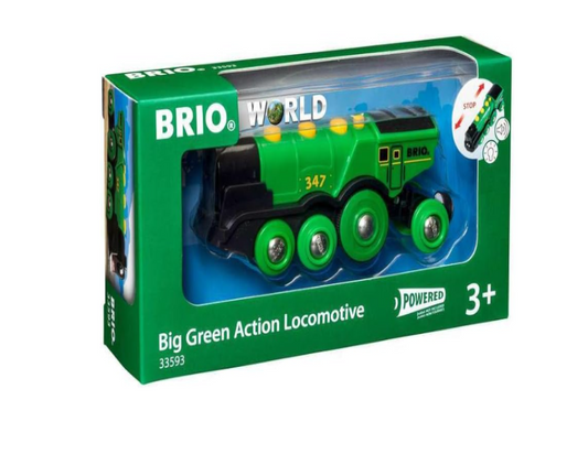 BRIO - Big Green Action Locomotive