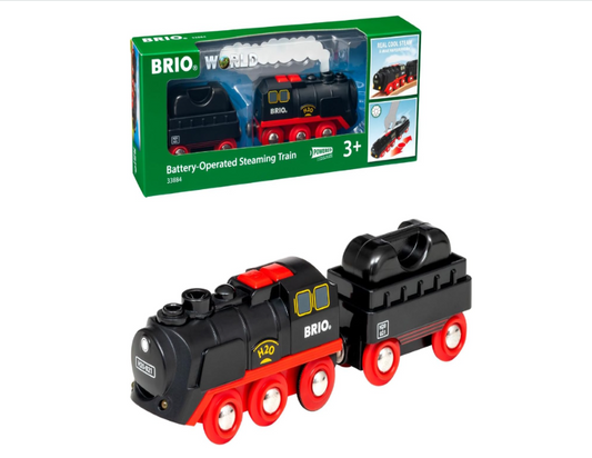 BRIO - B/O Steaming Train 3 Pieces