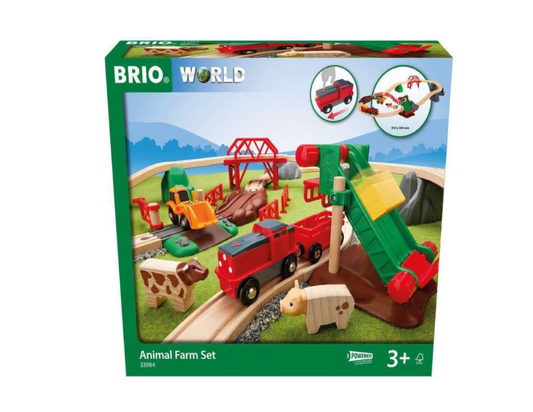 BRIO - Animal Farm Set 30 Pieces