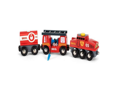 BRIO - Rescue Firefighting Train 4 Pieces