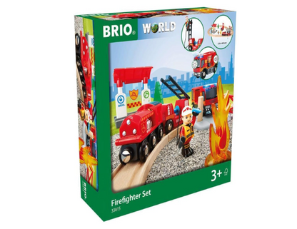 BRIO - Firefighter Set 18 Pieces