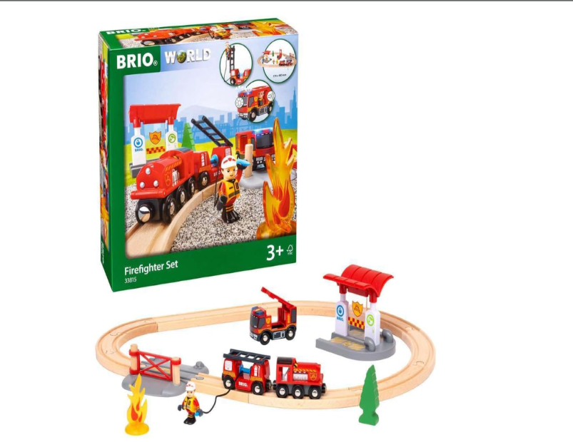 BRIO - Firefighter Set 18 Pieces