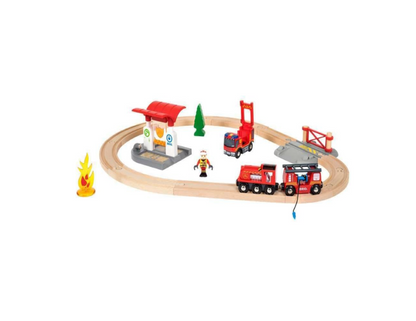 BRIO - Firefighter Set 18 Pieces