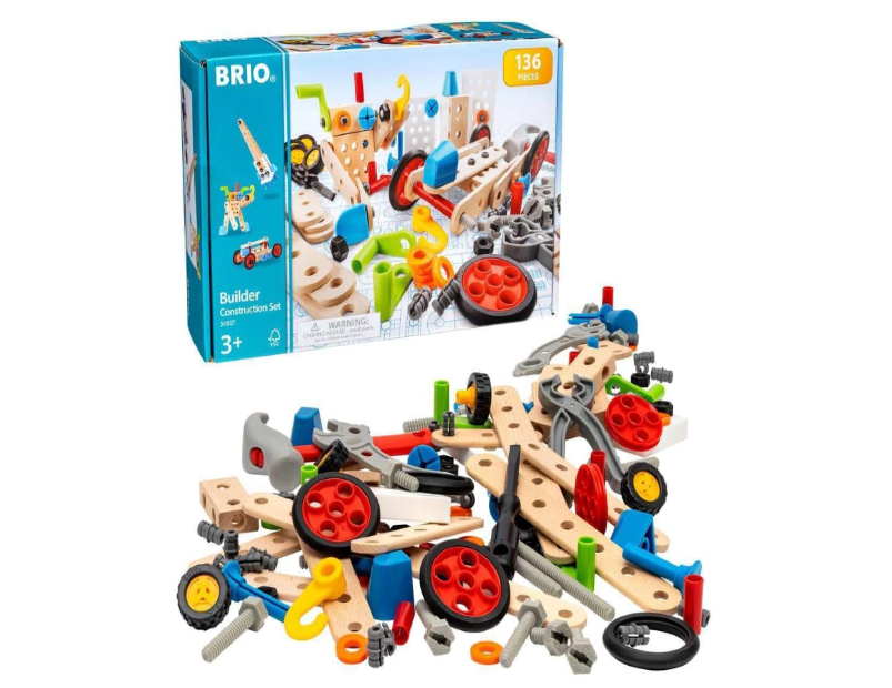 BRIO Builder - Construction Set 136 Pieces