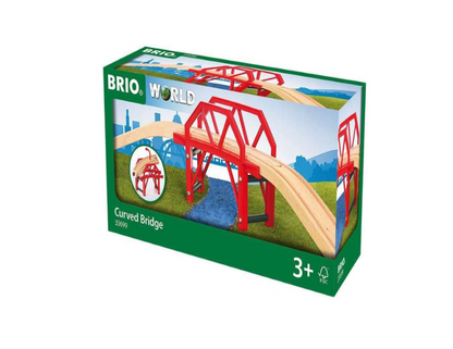 BRIO - Curved Bridge 4 Pieces