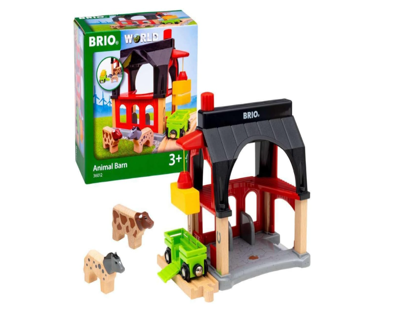 BRIO - Animal Barn 6 Pieces