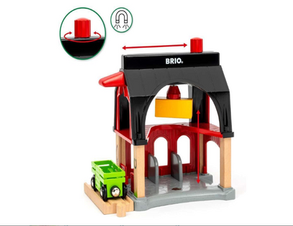 BRIO - Animal Barn 6 Pieces