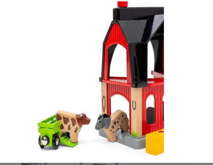 BRIO - Animal Barn 6 Pieces