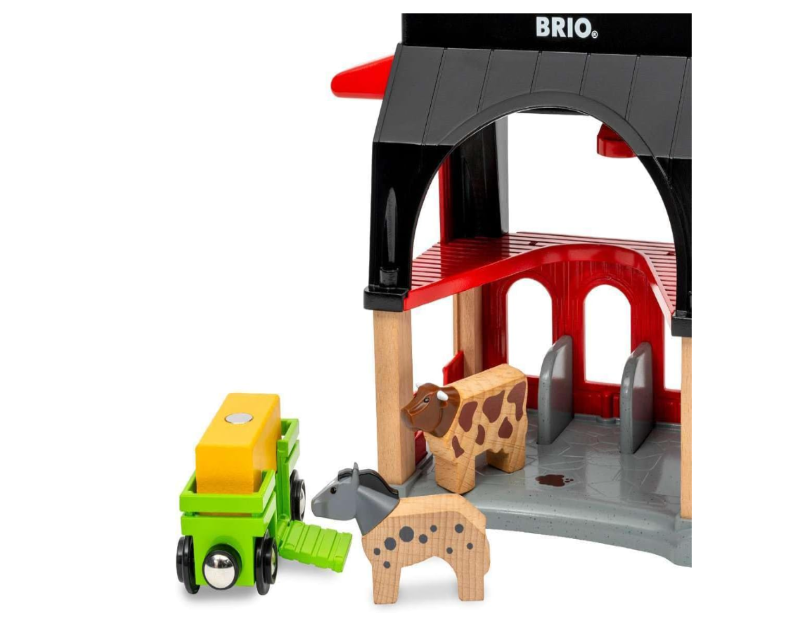 BRIO - Animal Barn 6 Pieces