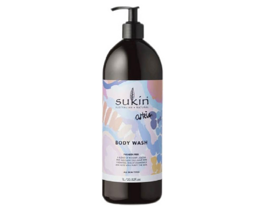 Sukin Art Series Arkie Botanical Body Wash Pump 1 Litre