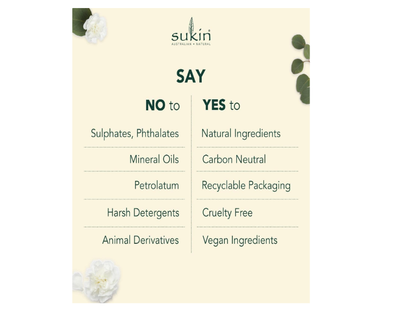 Sukin Botanical Body Wash, Lime & Coconut, 500ml