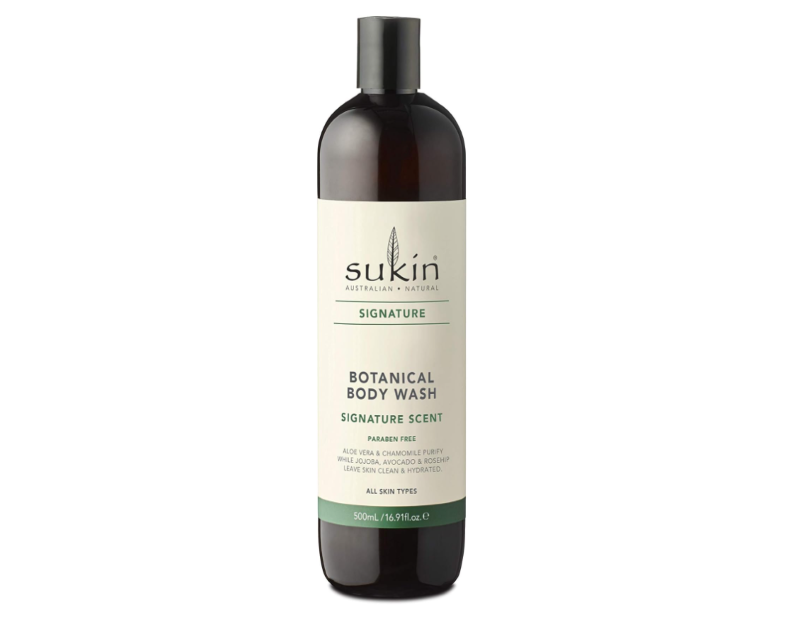 Sukin Botanical Body Wash, Signature, 500ml