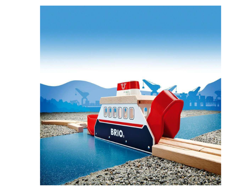 BRIO - Ferry Ship 3 Pieces