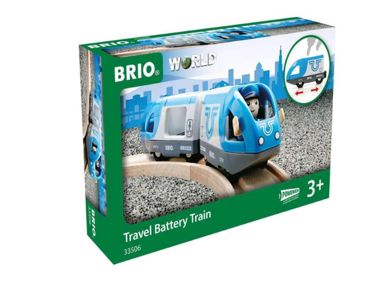 BRIO - Travel Battery Train 3 Pieces