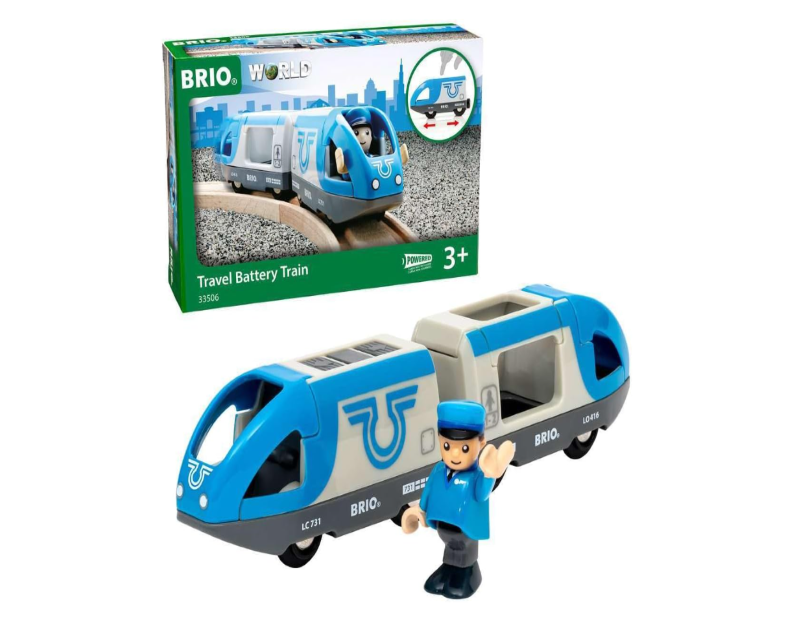 BRIO - Travel Battery Train 3 Pieces