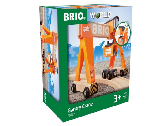 BRIO - Gantry Crane 4 Pieces