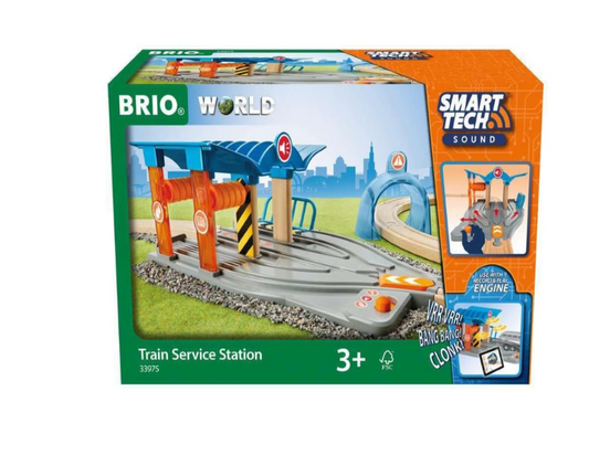 BRIO - Smart Tech Train Service Station 2 Pieces