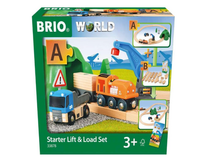 BRIO - Starter Lift & Load Set A 19 Pieces