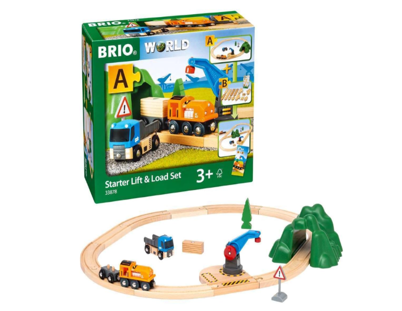 BRIO - Starter Lift & Load Set A 19 Pieces