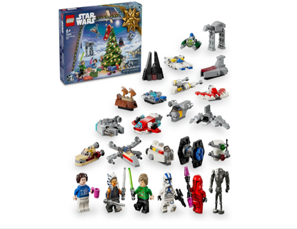 LEGO® Star Wars™ Advent Calendar 2024 (75395) – 18 Mini Builds and Characters