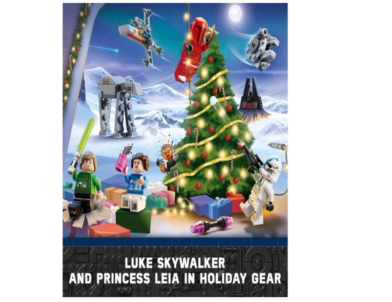 LEGO® Star Wars™ Advent Calendar 2024 (75395) – 18 Mini Builds and Characters