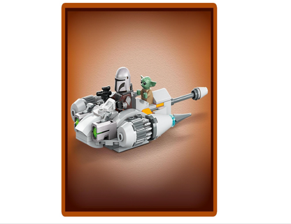 LEGO® Star Wars™ The Mandalorian’s N-1 Starfighter™ Microfighter 75363 – Quick-Build Construction Model