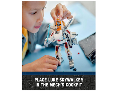 LEGO® Star Wars™ Luke Skywalker™ X-Wing™ Mech 75390 – Collectible Building Toy for Kids