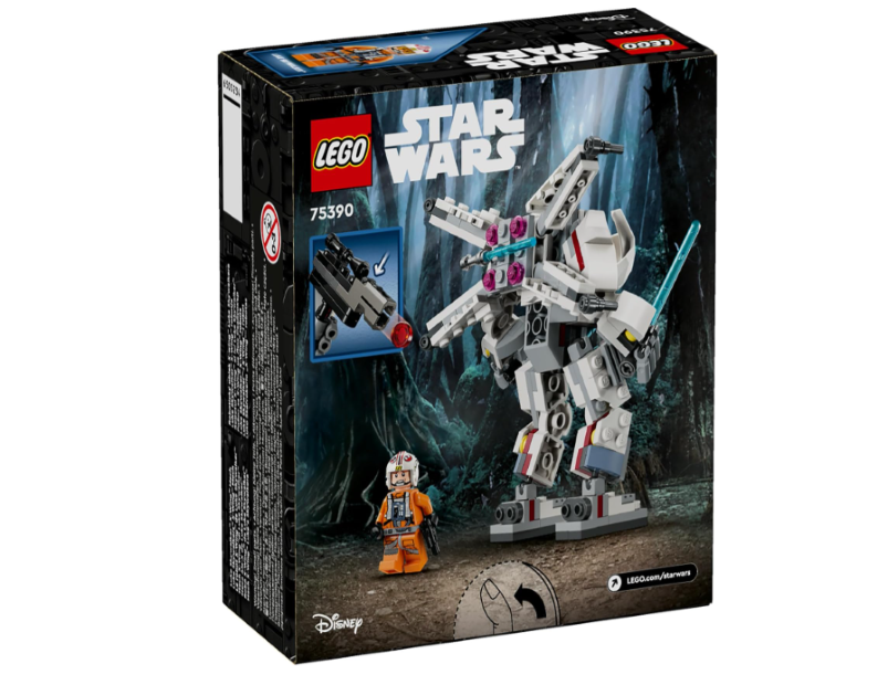 LEGO® Star Wars™ Luke Skywalker™ X-Wing™ Mech 75390 – Collectible Building Toy for Kids