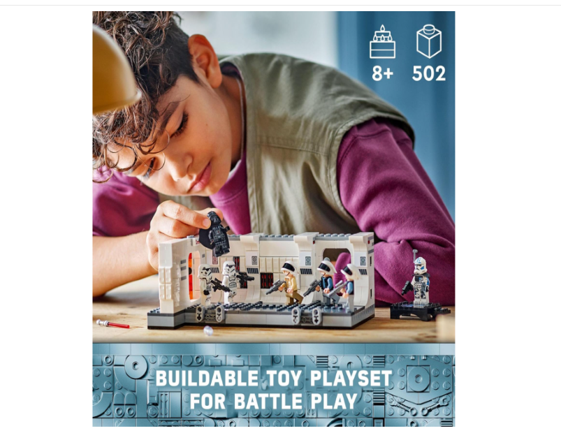 LEGO® Star Wars™: A New Hope Boarding The Tantive IV™ 75387 – Buildable Toy Playset for Kids and Collectors