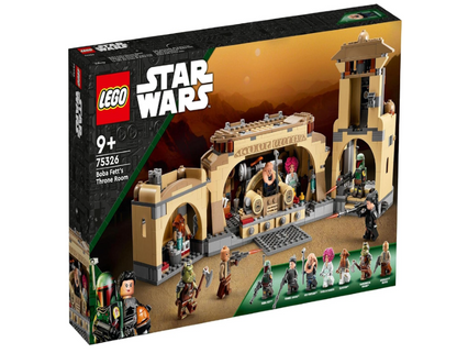 LEGO® Star Wars™ Boba Fett’s Throne Room 75326 – Buildable Palace Model Kit