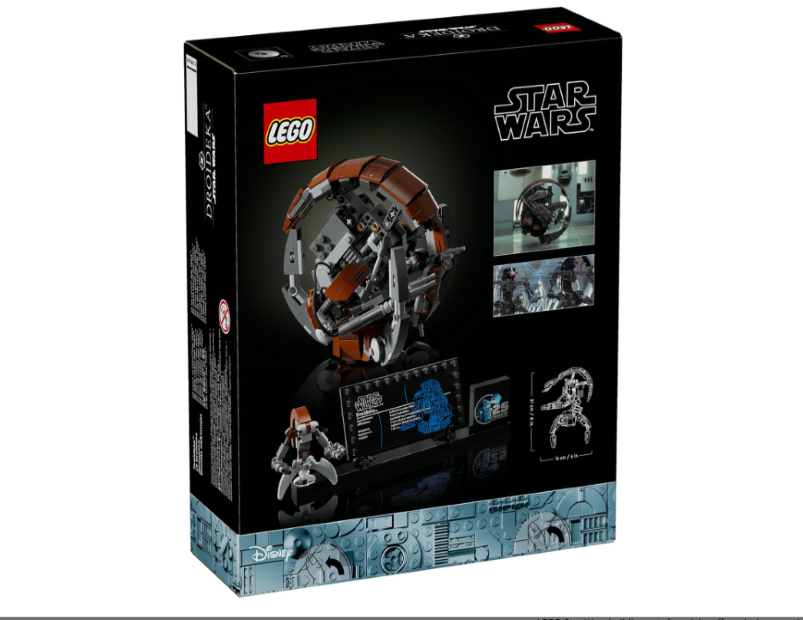 LEGO® Star Wars™ Droideka™ 75381 Collectible Brick-Built Destroyer Droid Figure