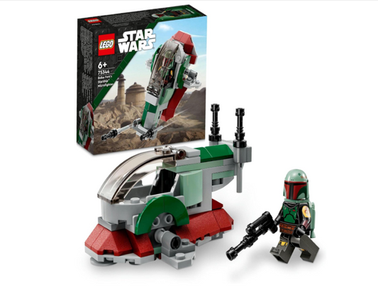 LEGO® Star Wars™ Boba Fett's Starship Microfighter 75344 Building Toy Set