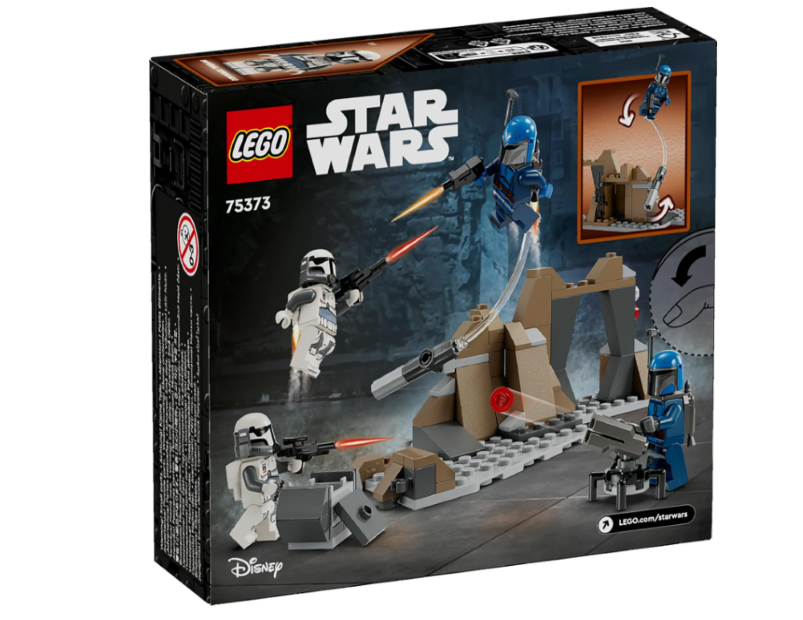 LEGO® Star Wars™ The Mandalorian Ambush on Mandalore™ Battle Pack 75373