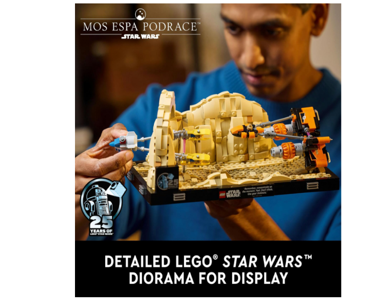 LEGO® Star Wars™ Mos Espa Podrace™ Diorama 75380 Building Kit