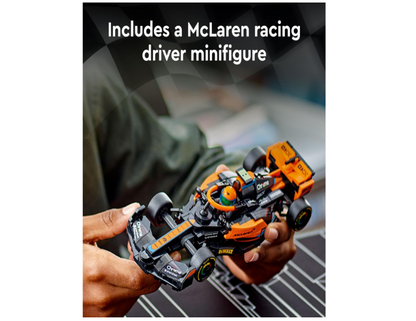 LEGO® Speed Champions 2023 McLaren Formula 1 Race Car 76919 – Buildable Vehicle Model for Kids 9+