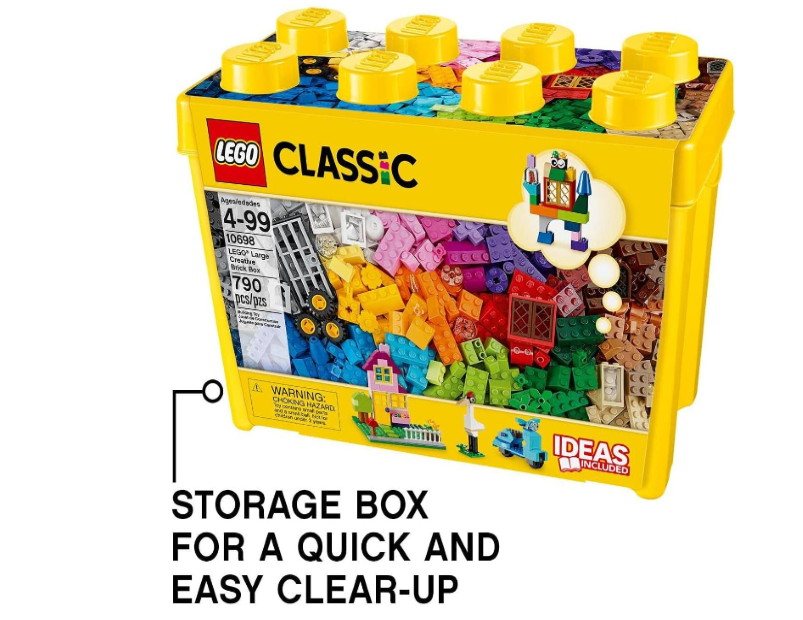 LEGO Classic Large Creative Brick Box 10698 Playset Toy