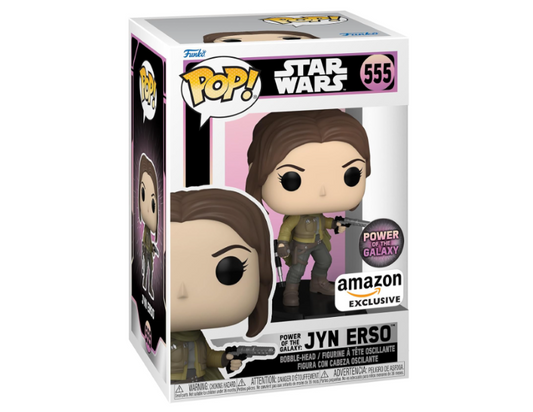 Funko Pop! Star Wars – Power of The Galaxy Jyn Erso US Exclusive Vinyl Figure, 3.75-Inch