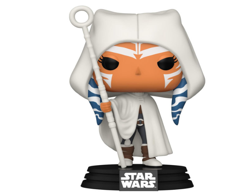 Funko Pop! Star Wars: Power of The Galaxy Ahsoka – US Exclusive Vinyl Action Figure, 4-Inch