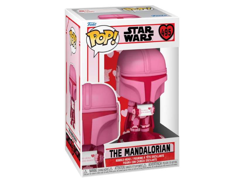 Funko PoP! Star Wars: The Mandalorian - Mandalorian Valentine Viny