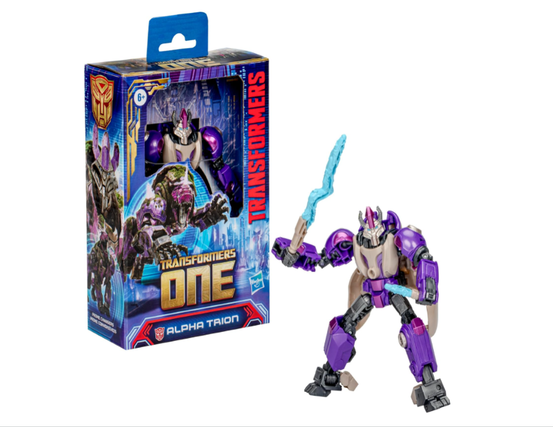 Transformers One Prime Changer Alpha Trion (5-Inch) Robot Action Figure – Interactive Toy for Boys and Girls Ages 6 and Up